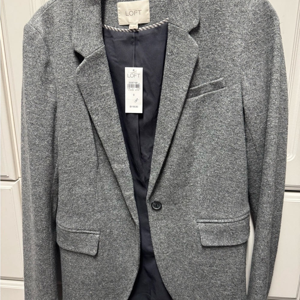 Loft Gray Blazer - image 1